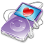 iPod Video Violet Favorite Icon 64x64 png